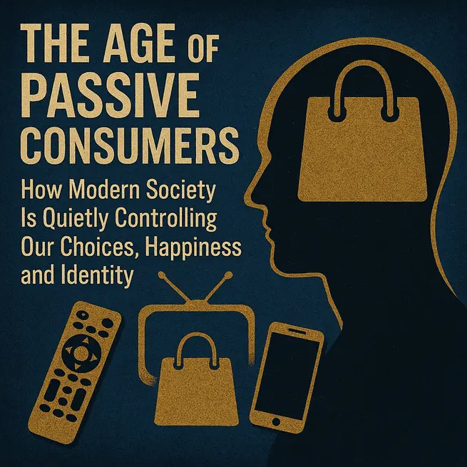 The Age of Passive Consumers: How Modern Society Is Quietly Controlling Our Choices, Happiness and Identity